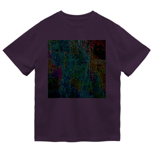 サイバーな都市の地図 Dry T-Shirt