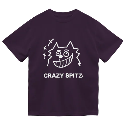 CRAZY SPITZ「HA HA HA」ver.white Dry T-Shirt