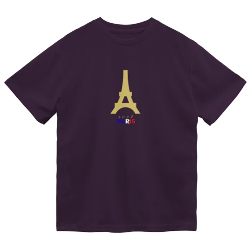 2024 PARIS パリ フランス旅行アイテム ドライTシャツ