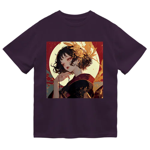 黄昏に咲く、金紅の夢 Marsa 106 ドライTシャツ