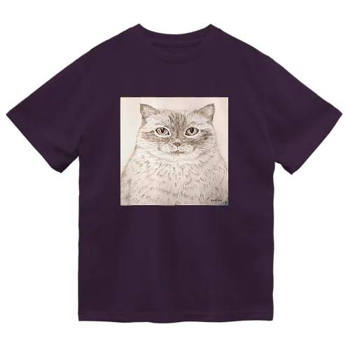 猫神様 ドライTシャツ