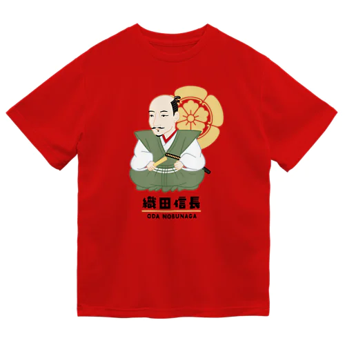 偉人シリーズ_戦国三英傑 〜織田信長〜 ドライTシャツ