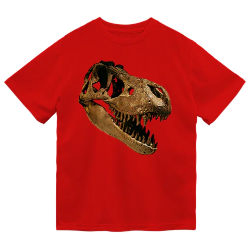 T. Rex 頭骨 Dry T-Shirt