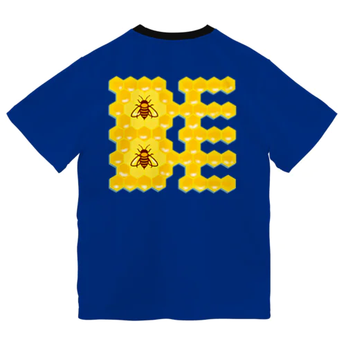 ハニカム構造(BEE） ドライTシャツ