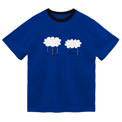 cloud spider 「雲から蜘蛛」 ドライTシャツ