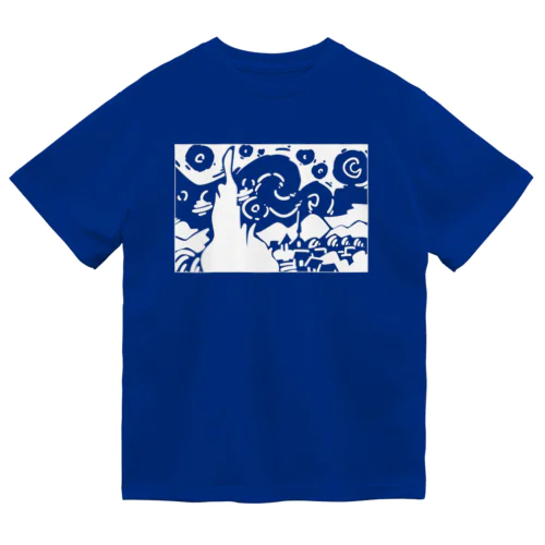 星月夜（ほしづきよ、英語: The starry night） Dry T-Shirt