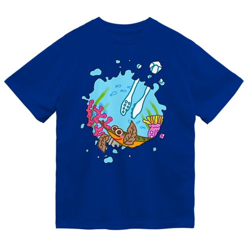 迫り来る触腕 Dry T-Shirt