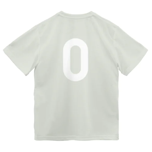 バックプリント：ただの0です。（白文字） Dry T-Shirt