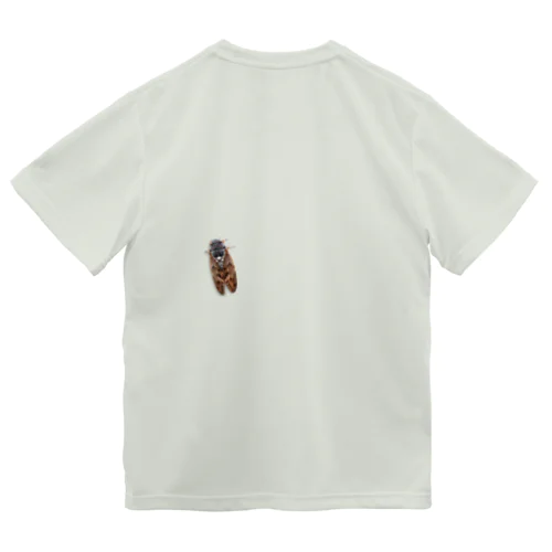 あ！虫止まってる（アブラゼミ）h.t. Dry T-Shirt