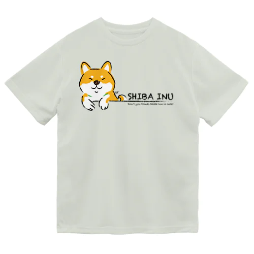 柴犬かわいい。 ドライTシャツ