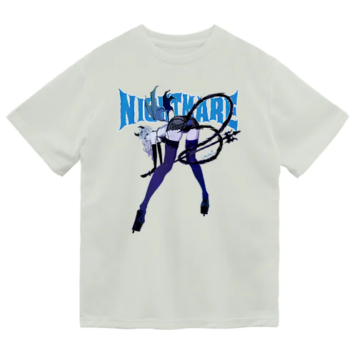 NIGHTMARE 0418 小悪魔 サキュバス 超美脚 ロングテール Dry T-Shirt