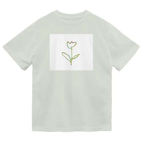 虹色 Tulip ドライTシャツ