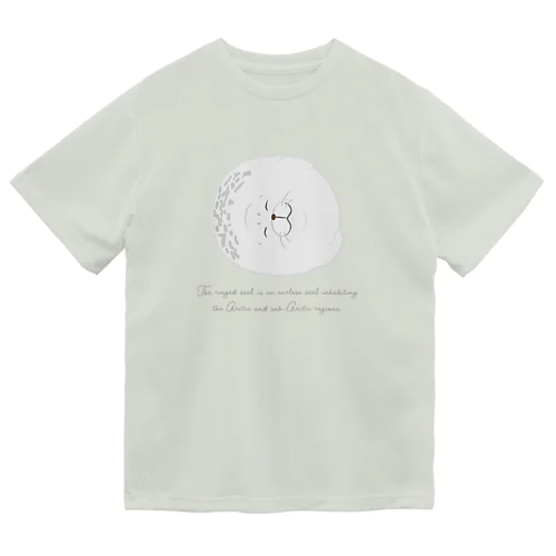 スヤスヤ ワモンアザラシ sleeping ringed seal Dry T-Shirt