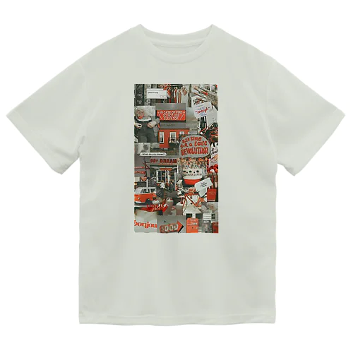 総柄レトロ Dry T-Shirt