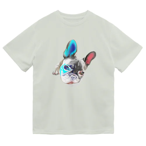 フレンチブルドッグのミリオン ドライTシャツ