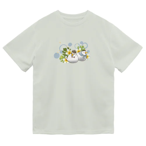 あひるT　プルメリア ドライTシャツ