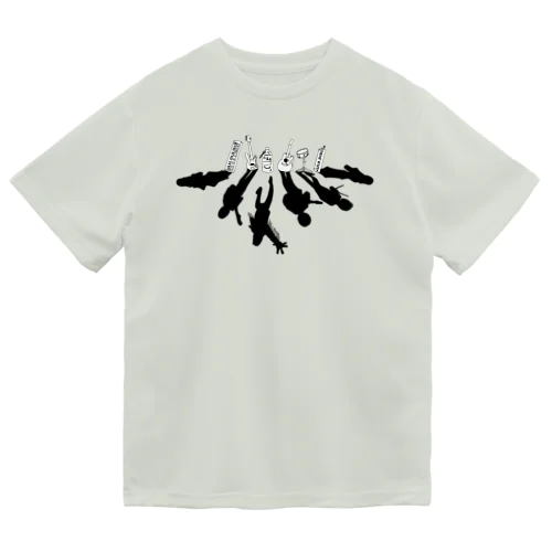 ハイタッチ　/　(楽器White) Shadow member Dry T-Shirt