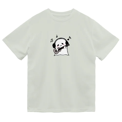 ウクレレを弾くオバケ(カラー) Dry T-Shirt