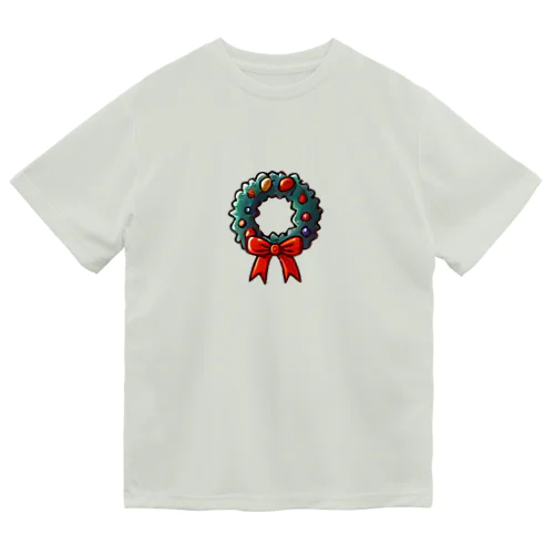 クリスマスリース🎄✨ ドライTシャツ