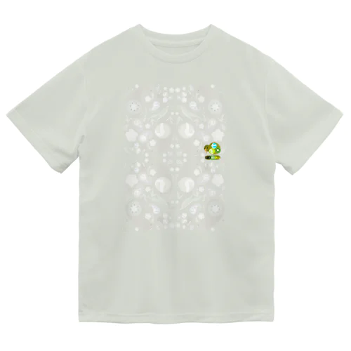 ラッキーウィのペイズリー（シロ） Dry T-Shirt