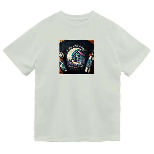 A Dreamy moon night ドライTシャツ