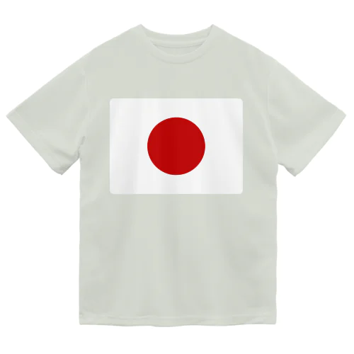 日本の国旗 Dry T-Shirt
