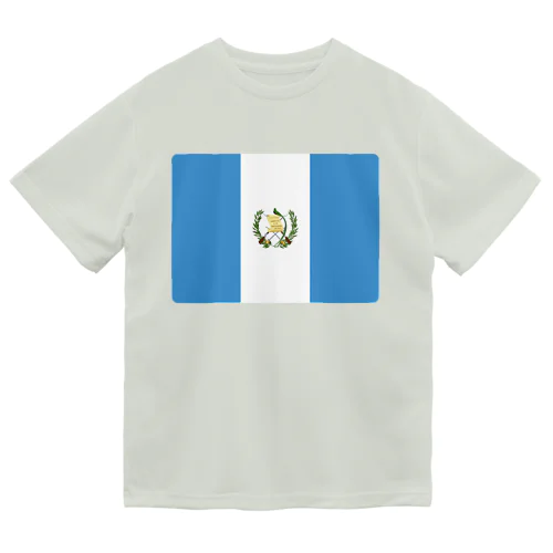グアテマラの国旗 ドライTシャツ