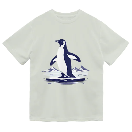 ペンギンと氷山 Dry T-Shirt