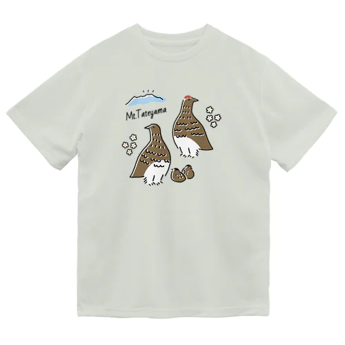 夏の立山で子育て中のライチョウさん Dry T-Shirt