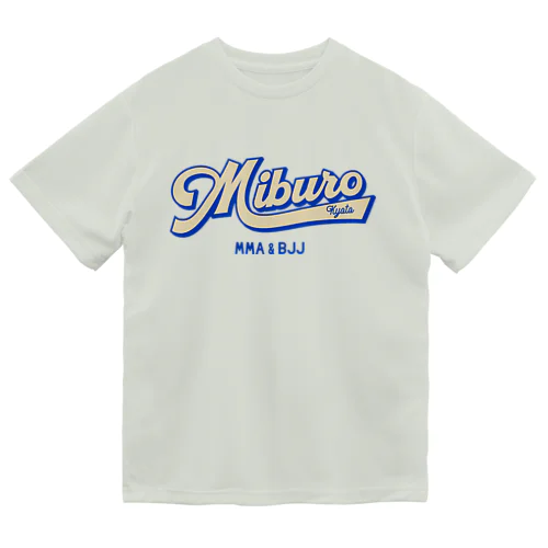 ベースボールロゴ　クリーム ドライTシャツ