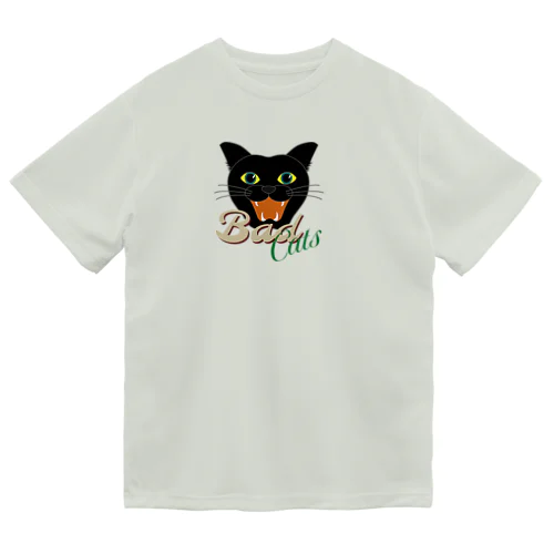 【ワル☆ネコ】クロちゃんロゴ ドライTシャツ