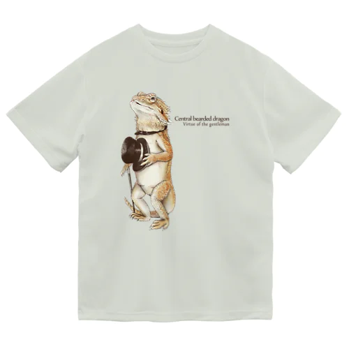 フトアゴヒゲトカゲ紳士 Dry T-Shirt