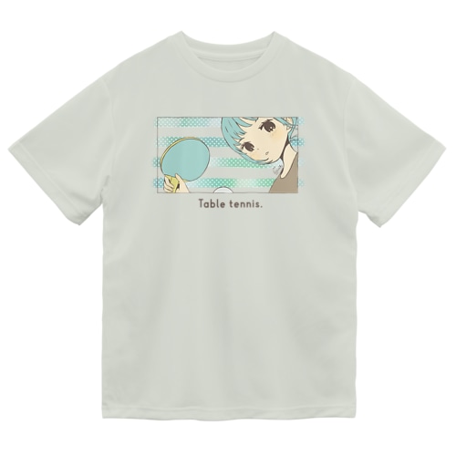 Table tennis. Dry T-Shirt