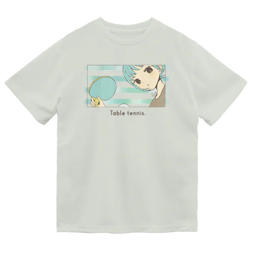 Table tennis. ドライTシャツ