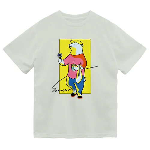 シティベアーなしろくまくんサマー(yellow) ドライTシャツ