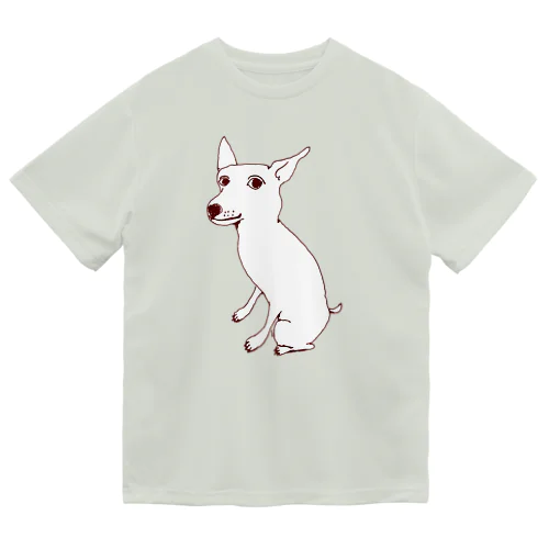 ミニピンデザイン「お座り中」（Tシャツ・パーカー・グッズ・ETC） ドライTシャツ