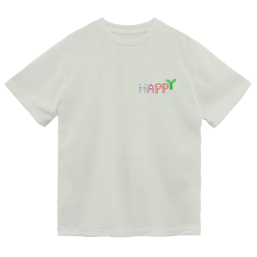 イニシャルズ⭐︎HAPPY(ハッピー) ドライTシャツ