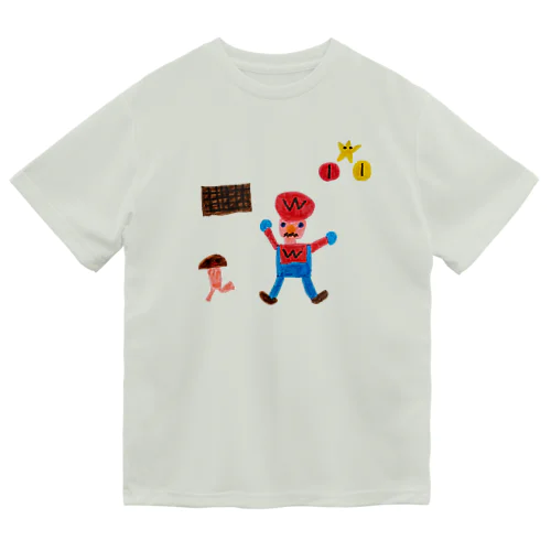 画伯の作品『マ○オではありません！』 ドライTシャツ