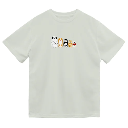 マトリョーシカ 犬＆骨(おやつ) ドライTシャツ