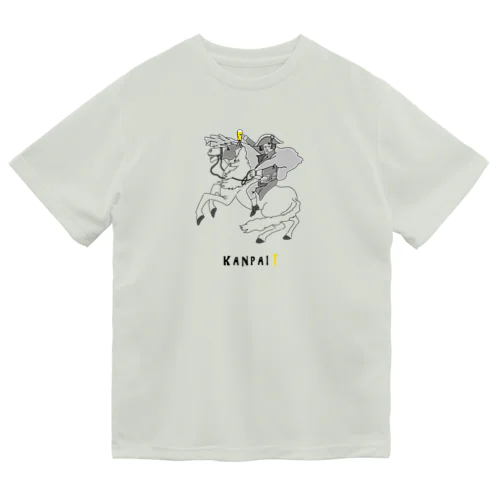 偉人 × BEER（ナポレオン）黒線画 ドライTシャツ