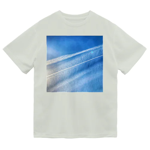 飛行機雲 ドライTシャツ