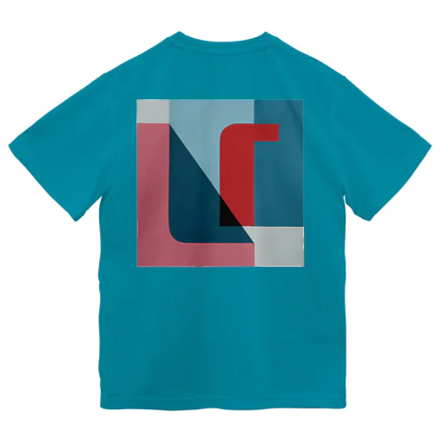 Geometric Letter series - Berry Mint 'U' Dry T-Shirt