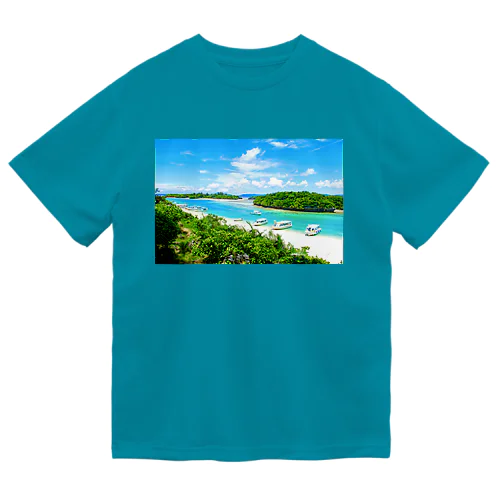 石垣島の絶景・川平湾 ドライTシャツ