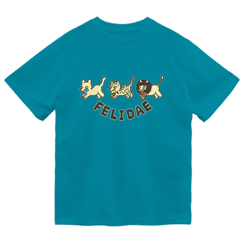 felidae!（ネコ科！） ドライTシャツ