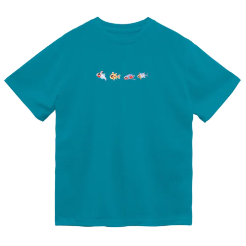 幼魚だから小さいよ ドライTシャツ