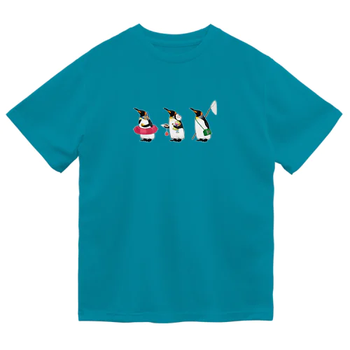 ペンギンの夏休み ドライTシャツ