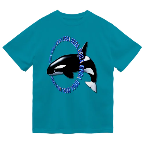 ORCA シャチ ドライTシャツ