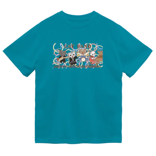 Cat Band~カラー~ ドライTシャツ