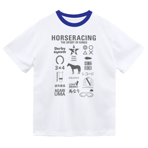 HORSERACING GRAPHICS ドライTシャツ