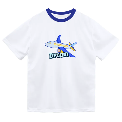 DREAM ブルー ドライTシャツ